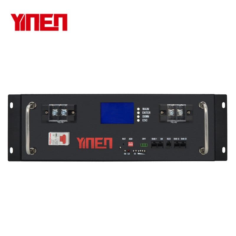 机架式51.2V/48V/100AH光伏储能离网电站